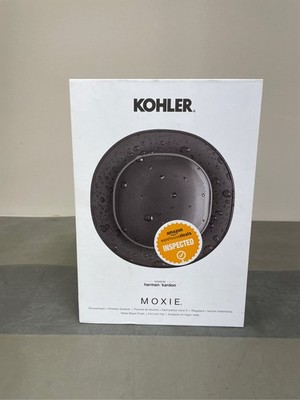 Moxie 1-Spray Patterns with 1.75 GPM 5.75 in. Wall Mount Fixed Shower Head with