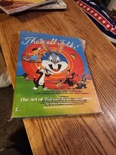   Thats All Folks" FIRST EDITION-Steve Schneider Hard Cover Book, New
