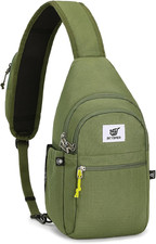 Zaino Monospalla Uomo Antifurto Borsa a Tracolla per Donna Uomo Piccolo Sling Ba