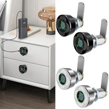 Smart Drawer Fingerprint Lock with 360 Degree Scanning and Quick Unlocking
