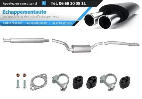 Volvo V50 2.0 D (2004–2010) sans FAP échappement complet - Photo 1/1