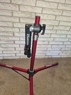 Feedback Sports Ultralight Bike Repair Stand - Red