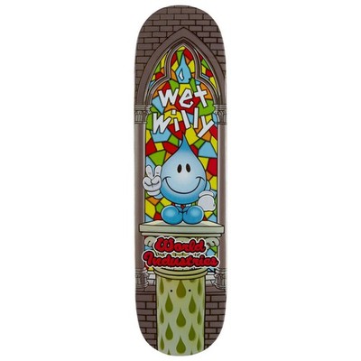 World Industries Skateboard Deck Wet Willy Stained Glass 8.25