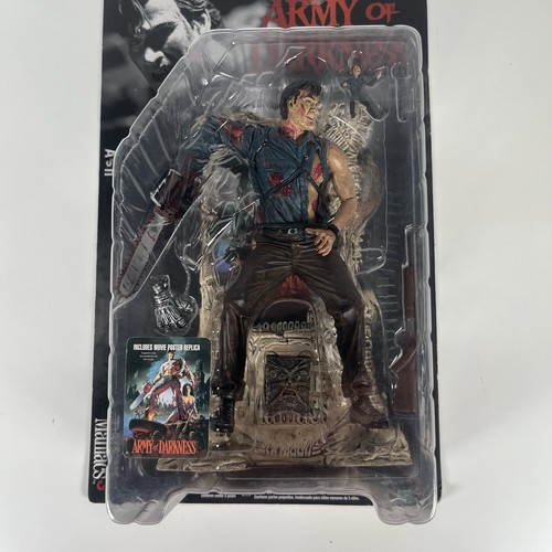 Army of Darkness Ash Movie Maniacs McFarlane Toys Boxed Action Figure - Picture 2 of 13