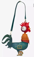 Loungefly Disney Hei Hei Moana Chicken Figural Crossbody Bag Purse- In Hand- NWT