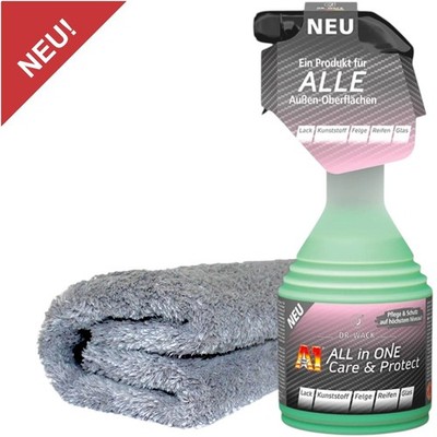 Dr. Wack A1 ALL in ONE Care & Protect 500ml Set inkl. DFT Mr.Flausch | Lack Glas
