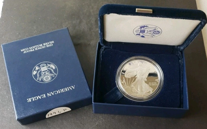 American Eagle Proof 1996 Silver Bullion Coins for sale | eBay