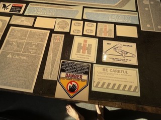 I.H. Intrenational Harvester Complete Cub Cadet 1450 Decal Set!