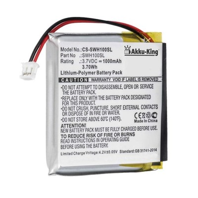 Akku für Sony WH-XB900 WH-XB900N WH-1000XM4 WH-CH710N/B LIS1662HNPC - Li-Polymer