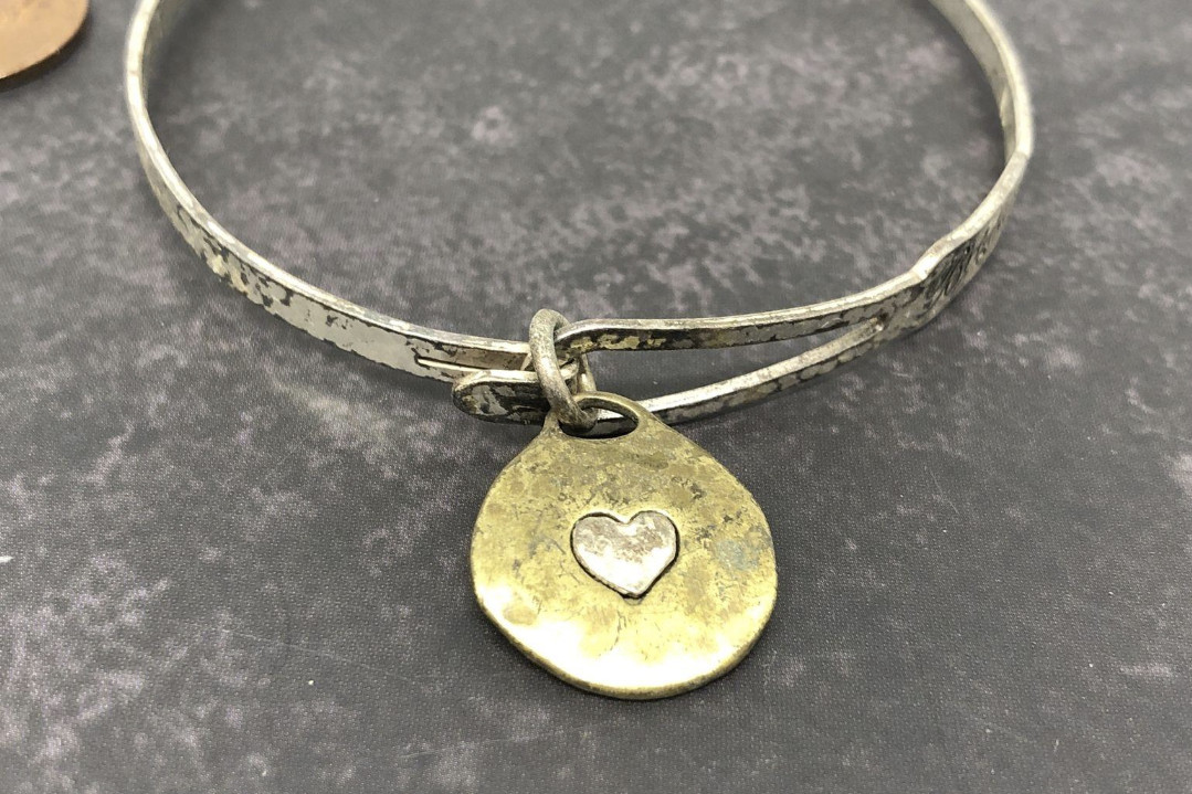 Assorted brighton bangle bracelets quotes just br… - image 3