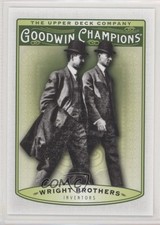 2019 Upper Deck Goodwin Champions Blank Back Orville Wright Wilbur Brothers 0c3