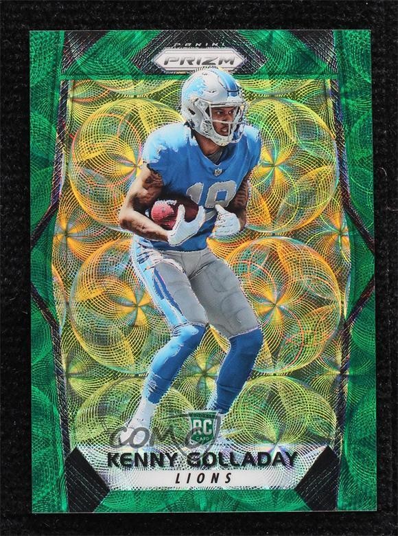 2017 Panini Prizm Rookies Green Scope Prizm 73/99 Kenny Golladay #283 09o1