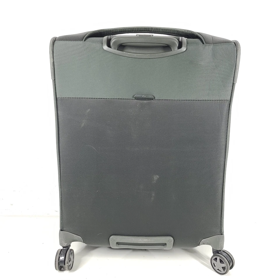 Samsonite 21" D'Lite Spinner Carry On Cabin Soft Shell Luggage TSA Lock Green - Image 3 of 4