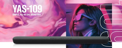 Yamaha Audio YAS-109 Sound Bar Bluetooth con Subwoofer Integrato e Alexa - NUOVO ✅