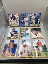 1993 Upper Deck Baseball Lots Of 18 Cards All Rookies Mint Condition