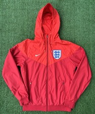 England 2016/17 Authentic Nike Windrunner Jacket *MINT* Condition Small Red