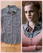 Hermiona Harry Potter Insygnia Śmierci 1 Esprit Koszula Bluzka Ekran Dokładny ASO