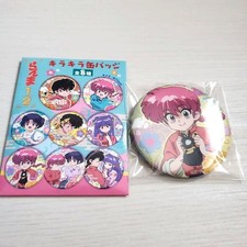 Ranma 12 Sparkling Can Badge Ranma P-chan