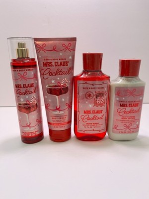 Bath & Body Works Mrs. Claus' Cocktail  You Choose one Mist /Lotion/ Wash /Cream