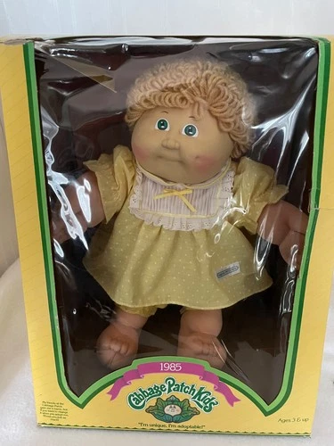 Cabbage Patch 1985 with box - Delila Linnea