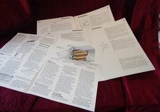 A Set of 3 x Bang & Olufsen Cartridge Information Booklets MMC20