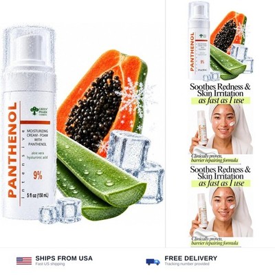 9% Panthenol Foam After Sun & Instant Redness Relief| Barrier Repair with Alo...