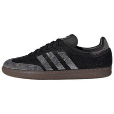 Adidas Originals SAMBA OG German Army Trainers Black Silver Women's Size IH9052