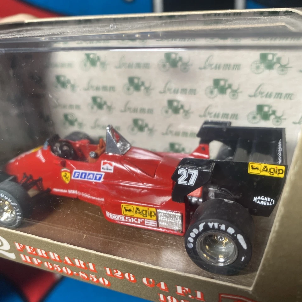 New Alboreto 1:43 Brumm 1984 Ferrari 126 C4 - Image 3 of 4