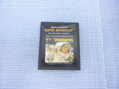 Super Breakout - Label Program 1987 - ATARI - nur Modul - Geprüft !!  - RAR !