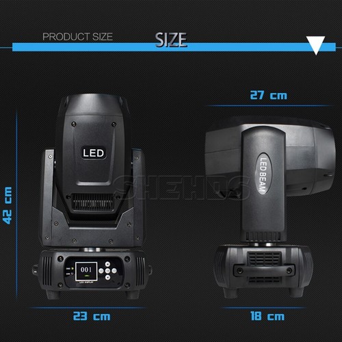 150W LED Moving Head Light RGBW Beam Stage Spot Lighting Club Disco DJ Party DMX - Picture 10 of 24
