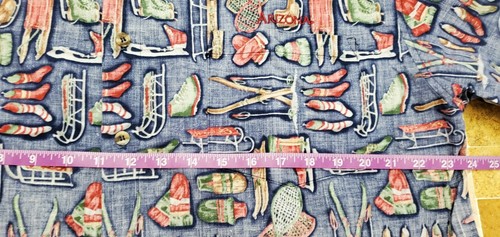 Vtg Ke Nui Hawaiian Shirt Men's Size XL Christmas Arizona Embroidered - Picture 9 of 9
