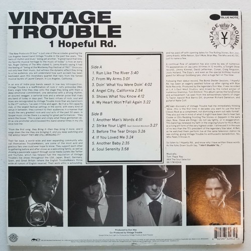 Vintage Trouble - 1 Hopeful Rd. Vinyl / 12" Album SIGNED / AUTOGRAPHED VG+/VG+ - Picture 11 of 12