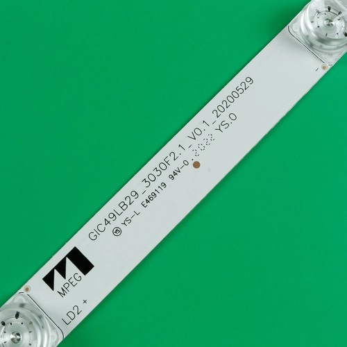 LED-Leisten für THOMSON 49UD6596 49UC6306X1 49BC7600 4C-LB4904-HR06J ZM02J - Picture 5 of 9