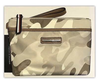 NWT TOMMY HILFIGER DESERT CAMOUFLAGE NYLON ZIP