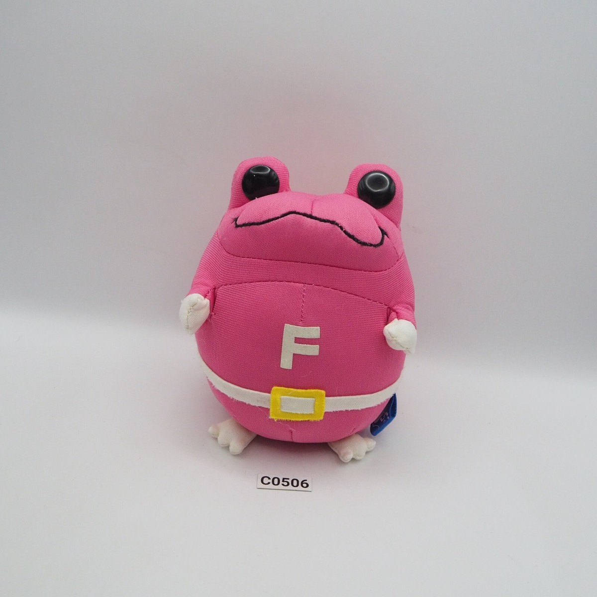 Keroppi Style Frog C0506 Pink Bandai Banpresto 2004 Plush 4.5