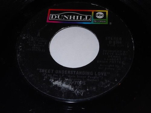 Four Tops - Sweet Understanding Love / Main Street People 45 - Soul