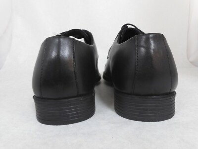 Alfani Black Reign Leather Water Resistant Cap Toe Oxfords  display picture 2