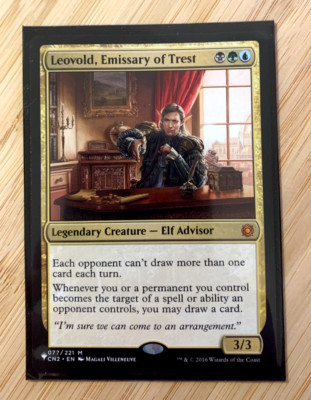 Leovold, Emissary of Trest - FANTASTIC Condition - The List Reprints Reg NM MTG