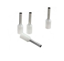 100pcs White 20AWG Wire Copper Crimp Connector Insulated Cord Pin End Terminal s