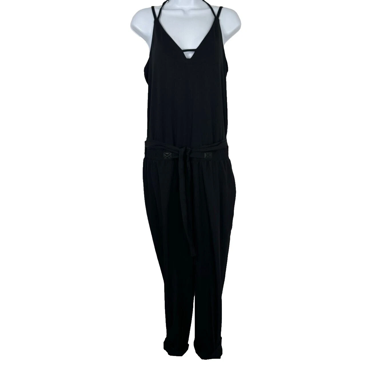 Fabletics Mono Negro Y Rompers for Women