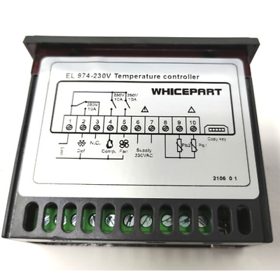 Termostato Esterno Termostato Digitale Elitech ETC-974 Con 2 Sonde NTC - Per Celle Frigo, Banchi Frigo, 10A Controllo Temperatura Banco Frigo - Foto 2