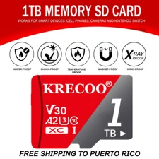 Micro SD Cards 1TB High Speed Class 10 TF Flash Card Memory Card Ultra Universal
