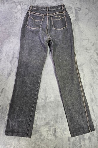 Vintage 80er Gloria Vanderbilt Murjani Jeans Damen 11 High Rise Straight W26xL31,5 - Bild 8 von 9