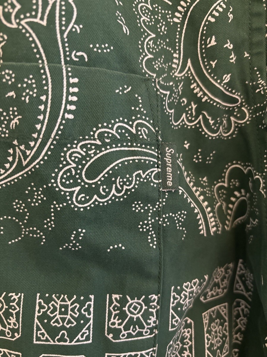 Paisley Grid Shirt supreme シュプリーム ペイズリー SUPREME