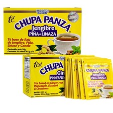 2 PACK Chupa Panza Detox Ginger Tea 60 Day Supply Te Chupa Pansa de Jenjibre...