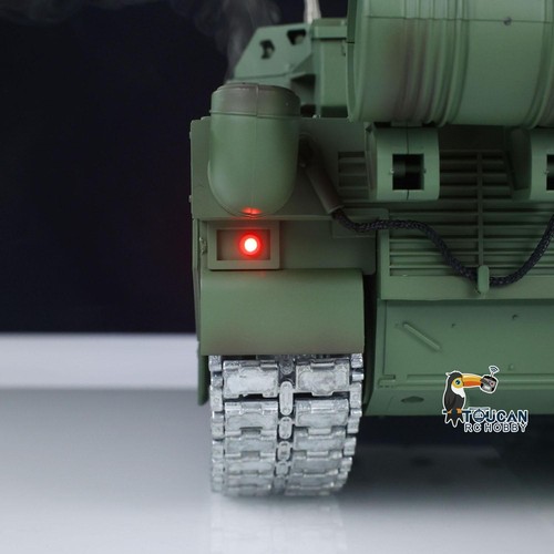 TD 1/16 RC Military Tank H2408 Leclerc Metal Gearbox Infrared BB Barrel Recoil - Picture 16 of 23