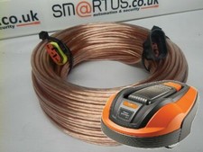 20m OUTDOOR POWER CABLE FOR HUSQVARNA FLYMO GARDENA 1200R Robotic Lawn Mower NEW