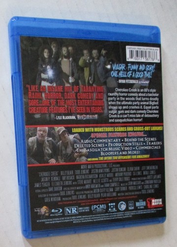 Cherokee Creek Blu Ray 2019 Bigfoot Horror Movie Gore Scream Team Releasing OOP - Picture 4 of 5