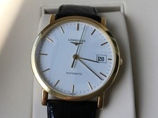 MENS LONGINES 18CT SOLID GOLD 18K 750 AUTOMATIC WATCH 21J SWISS MADE L4.778.6