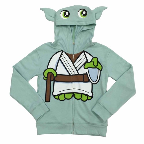 NWT Star Wars Yoda Character Hoodie 